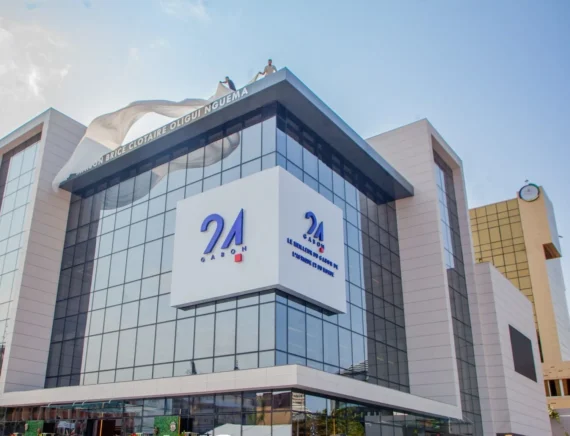 Nouveau siège de la chaîne publique Gabon 24