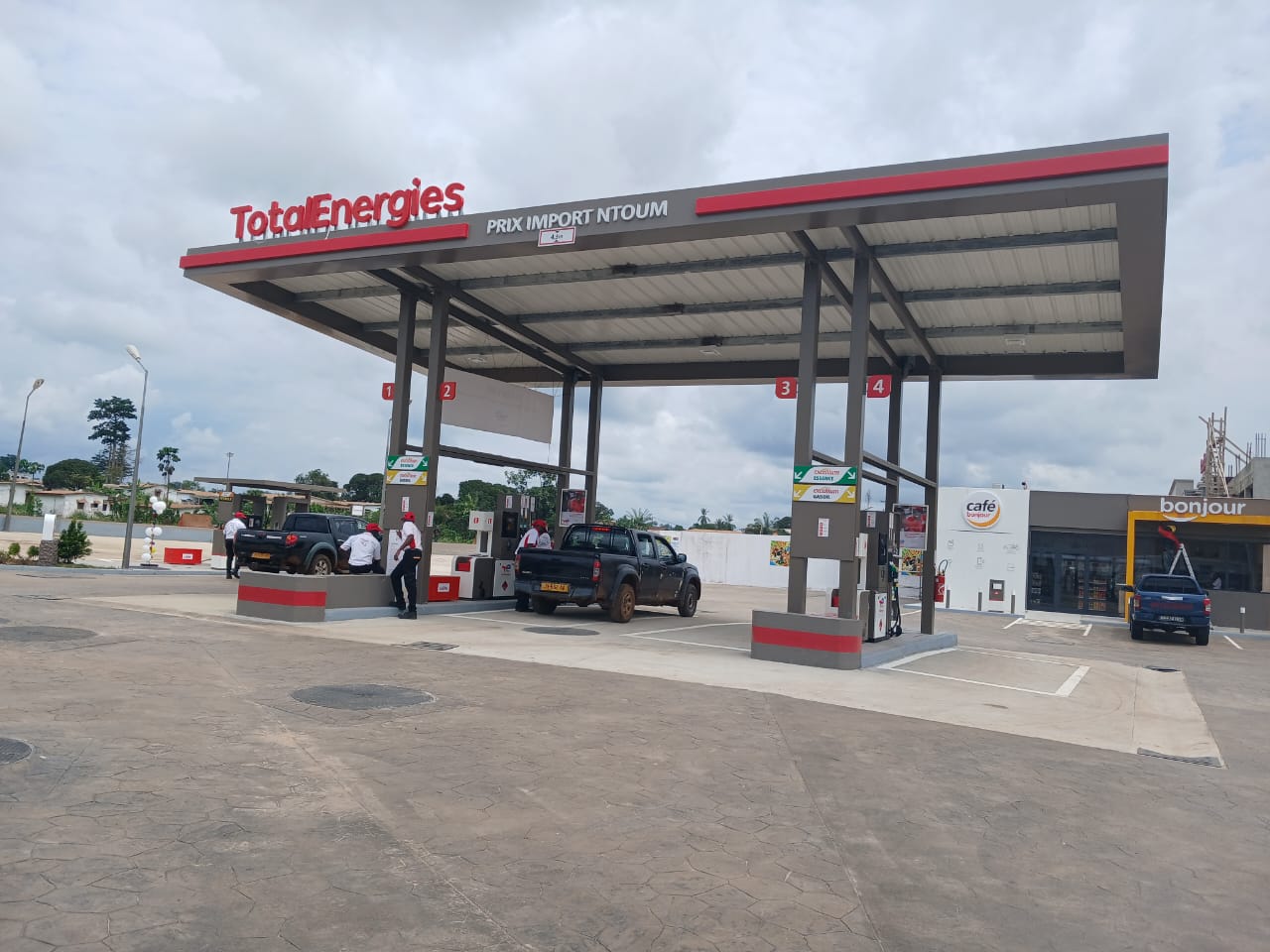 Assistance à Maitrise d'Ouvrage de la station-service de Ntoum Client : Total Energies Marketing Gabon SA