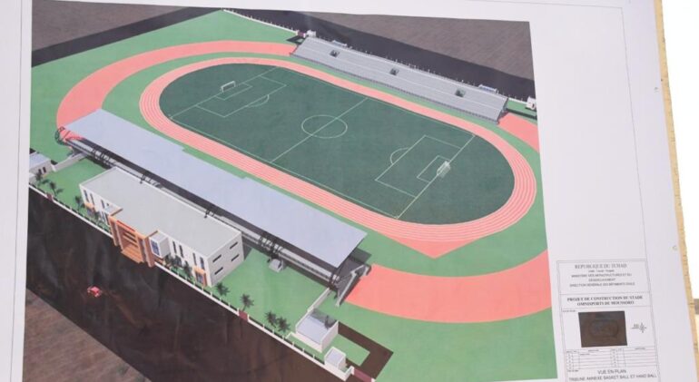 Stade omnisport à Moussouro